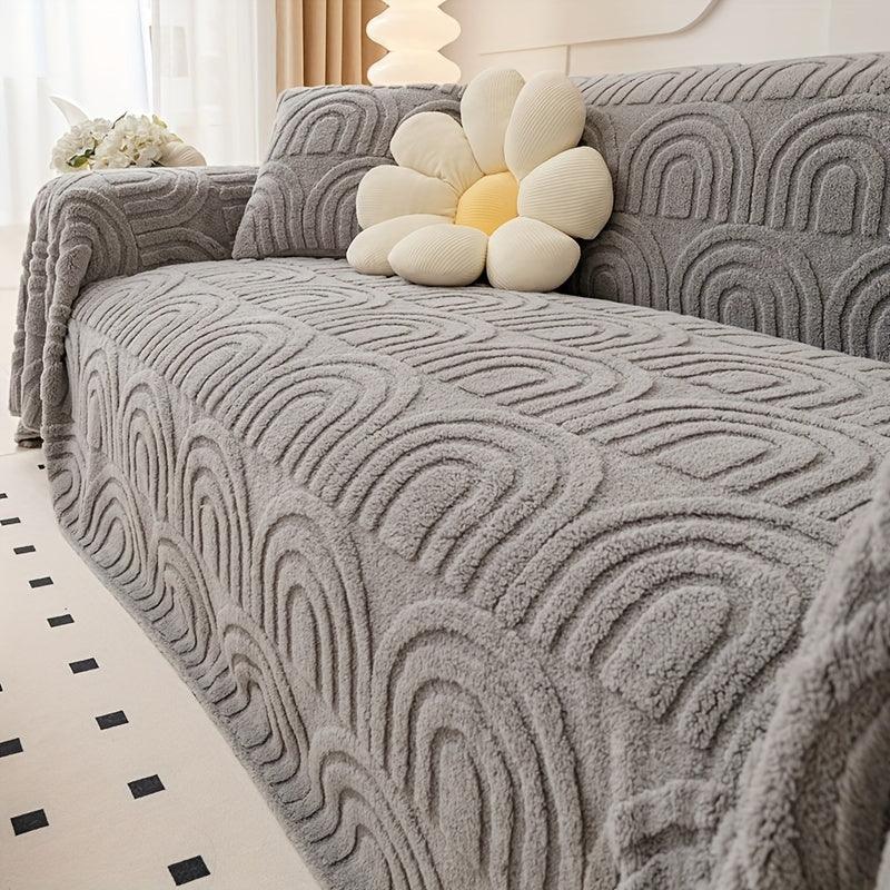 Luxurious Four Seasons Jacquard Slipcover | Waterproof Cover for Couch