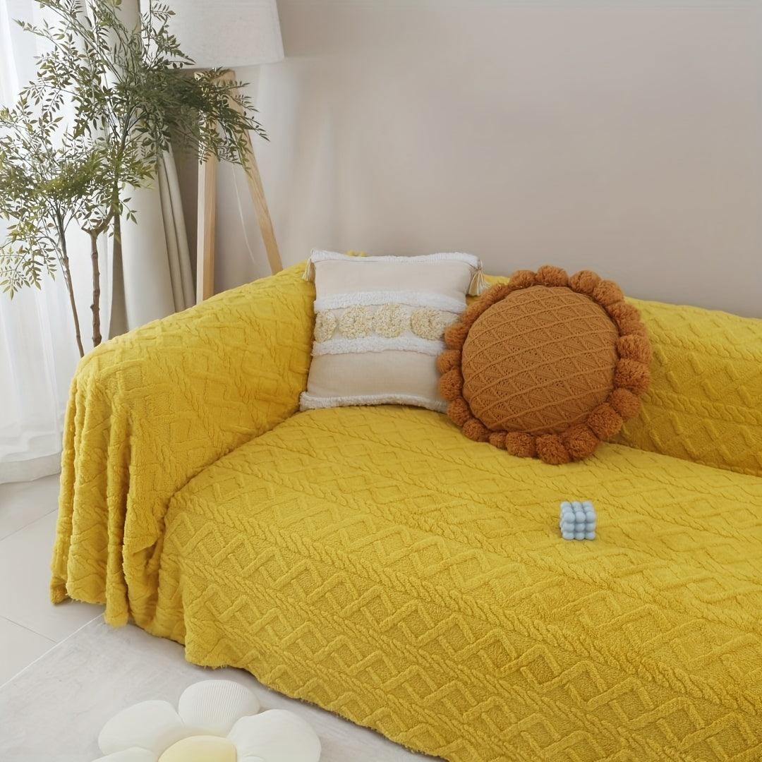 Extra Large Slipcovers for Couches - Stylish Geometric Pattern