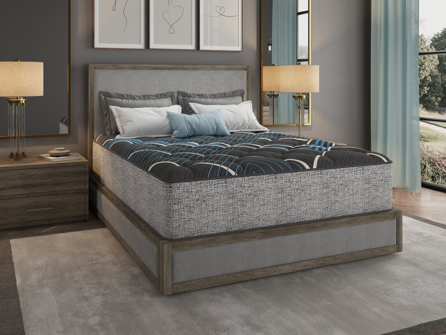 Restonic Comfort Care 14" Hybrid Mattress