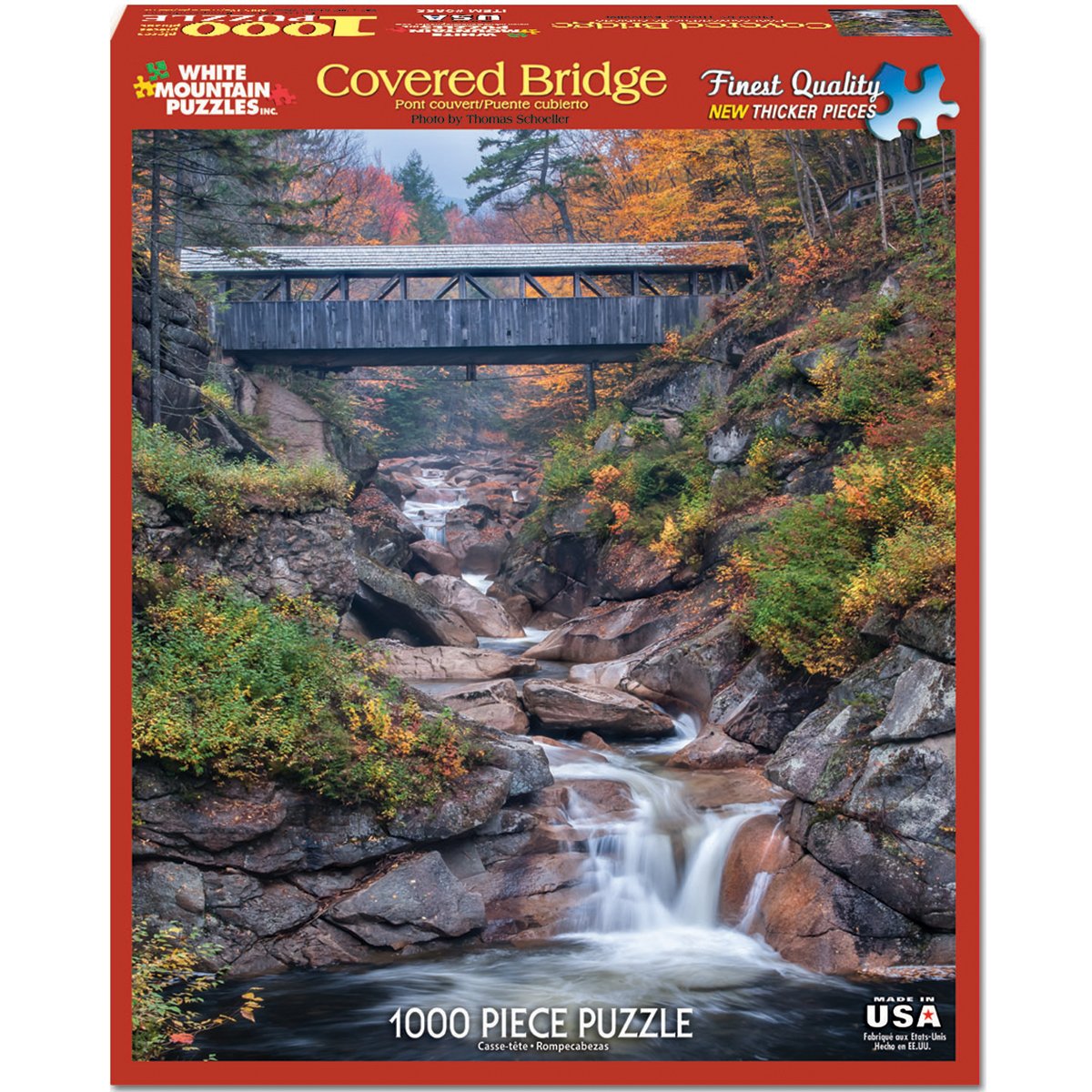 Covered Bridge Puzzle - 1000 Piece