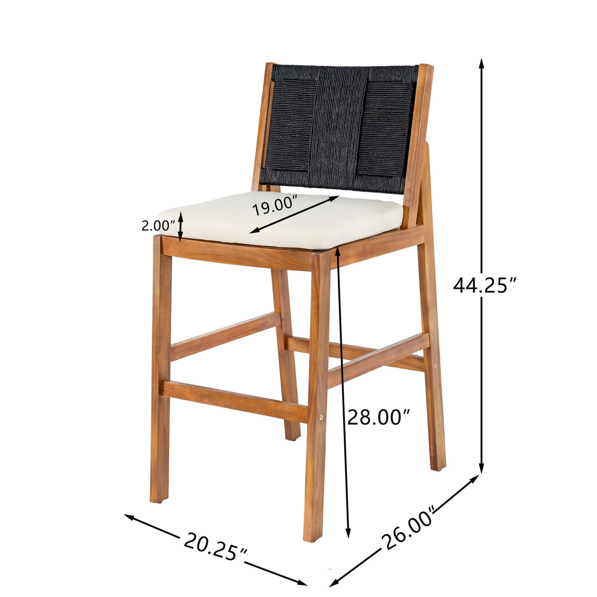 4 Pieces Arly Patio Seating Set