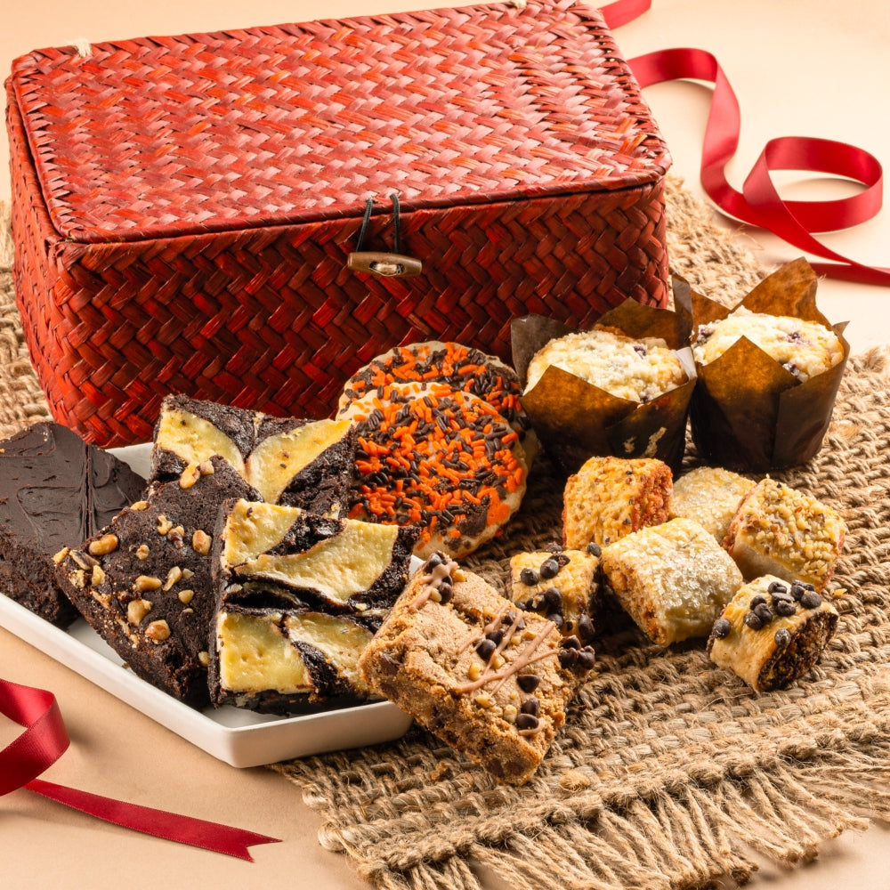 Fall Wicker Deluxe Gift Set