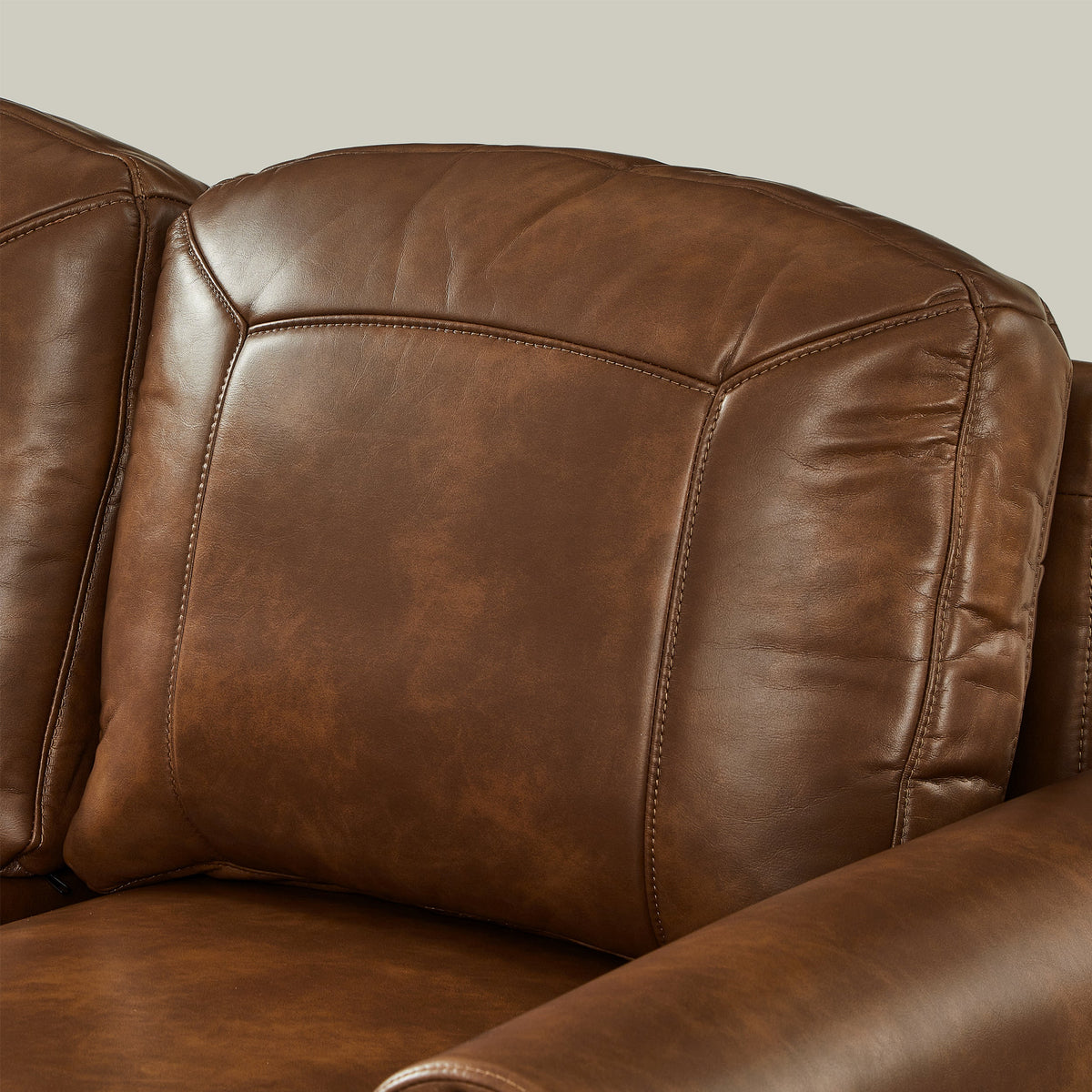 Breathable Faux Leather Sofa Set for Living Room