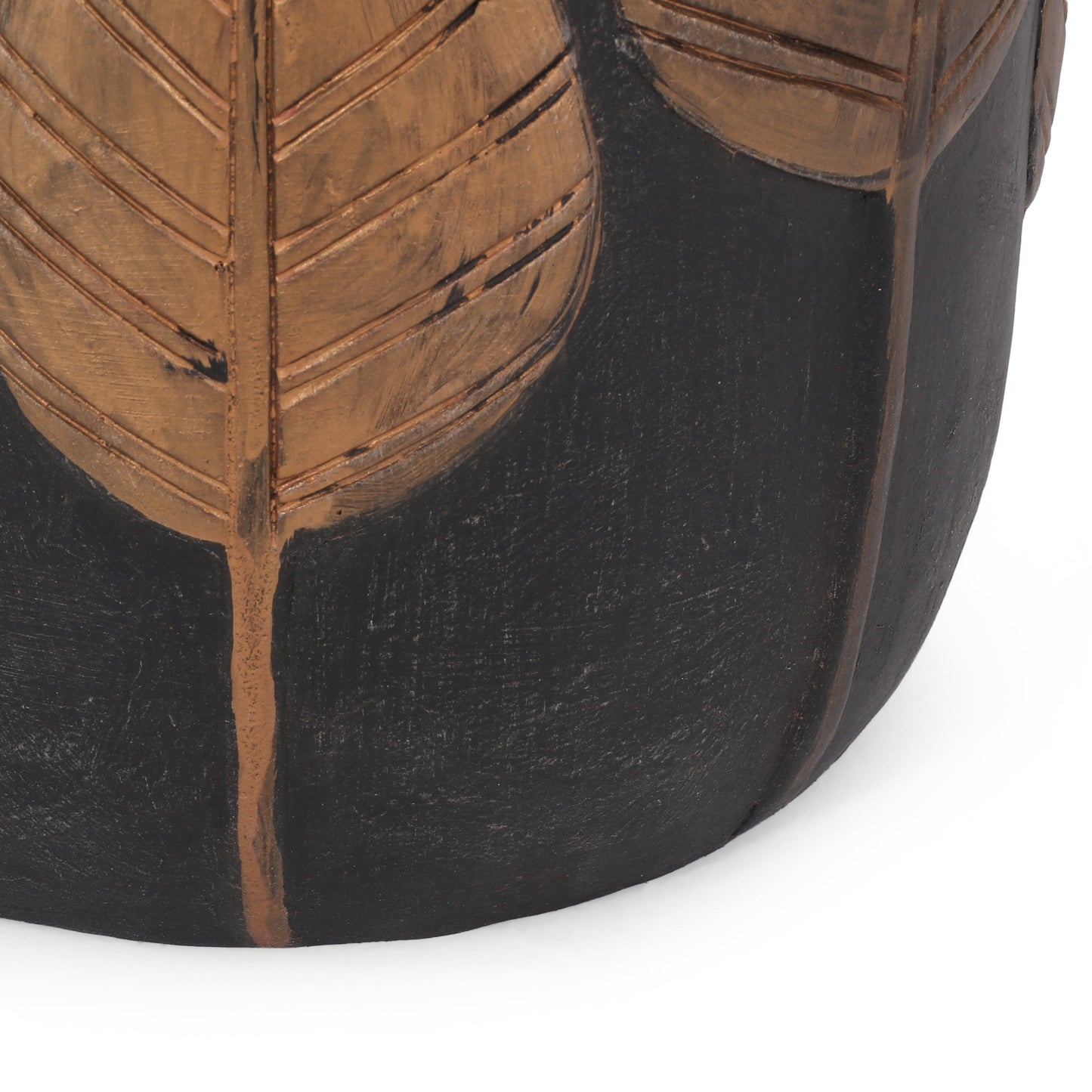 Outdoor LightWeight Concrete Side Table,Copper_73440.00