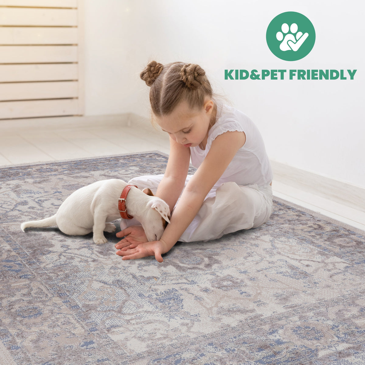 Payas Collection 7.9X10 Area Rug