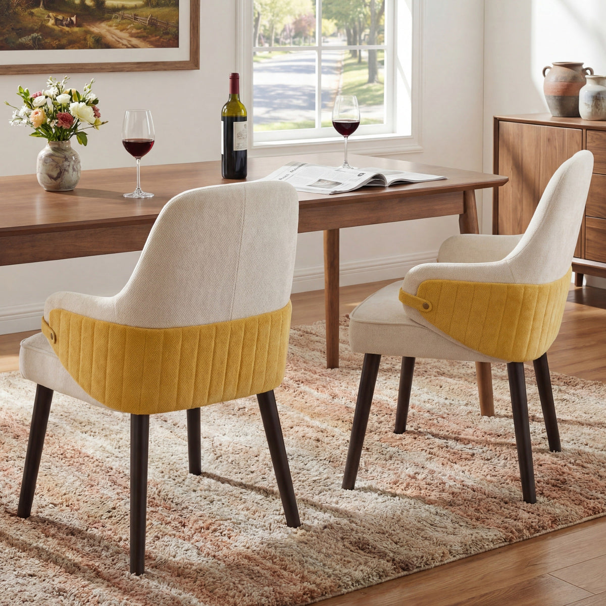 Indoor Dining Chair Set of 2