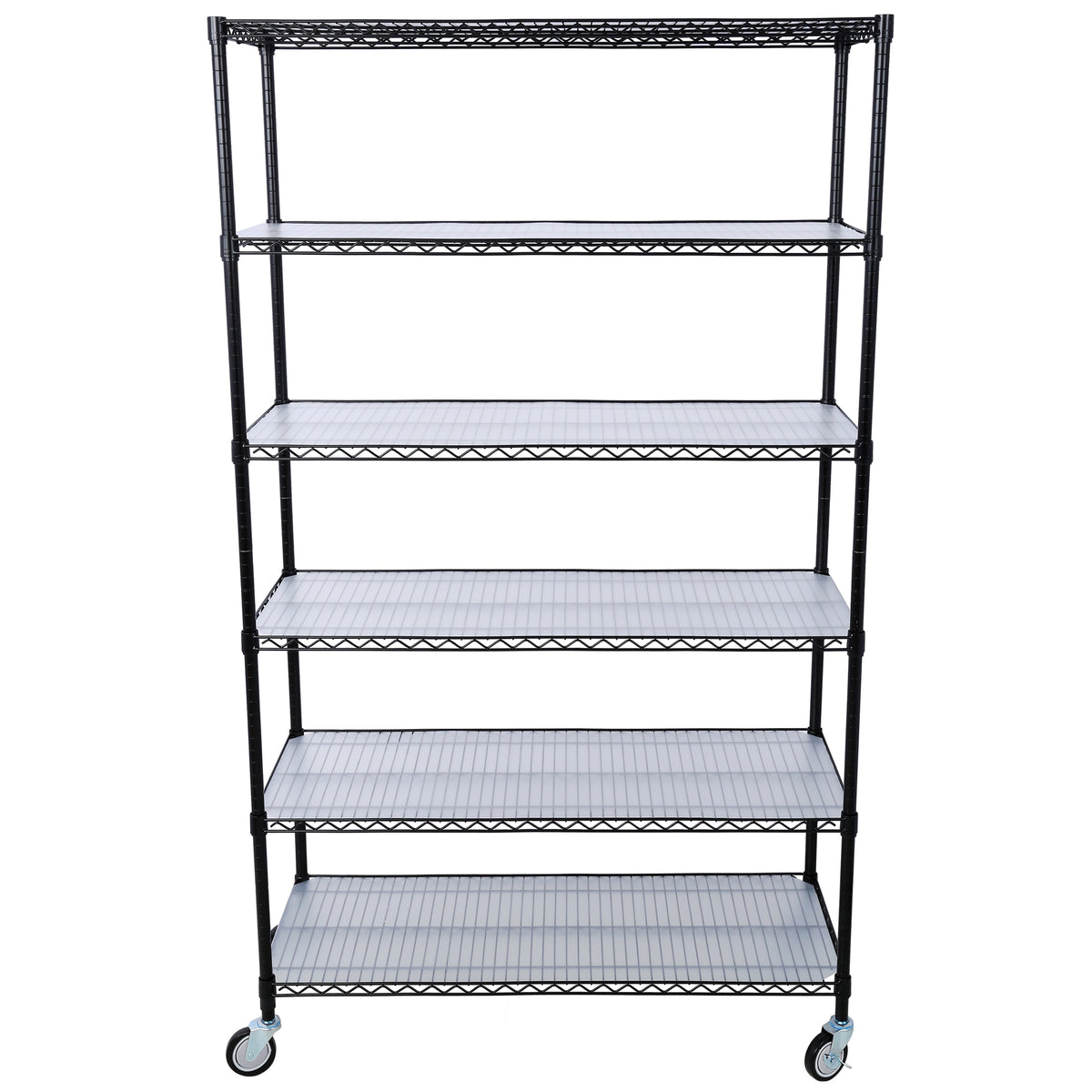 6 Tier 6000lbs Capacity NSF Metal Shelf Wire Shelving Unit