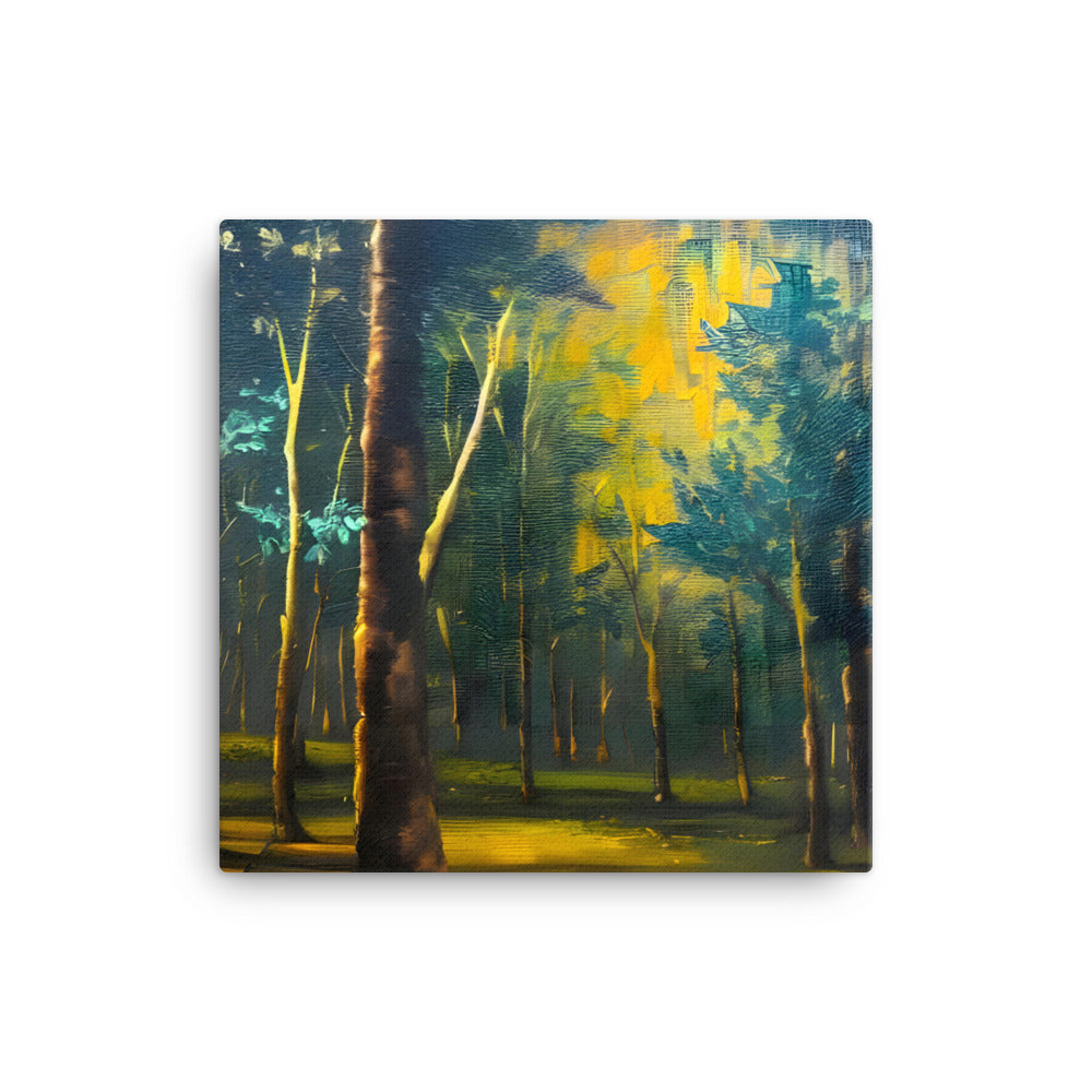 Serene Green Forest