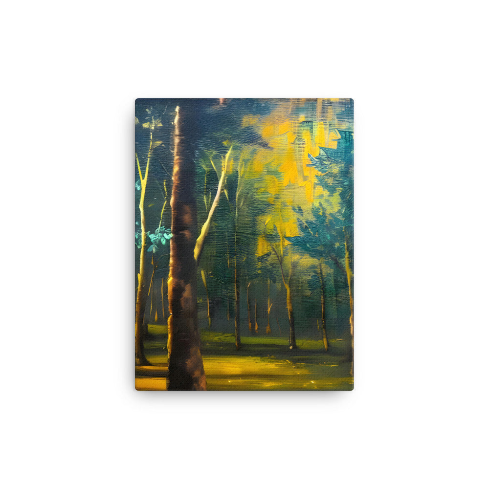 Serene Green Forest