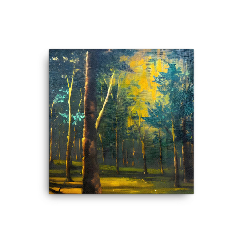 Serene Green Forest