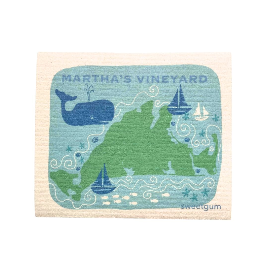 Cape Cod & Islands | Bundle of 3 Swedish Dishcloths