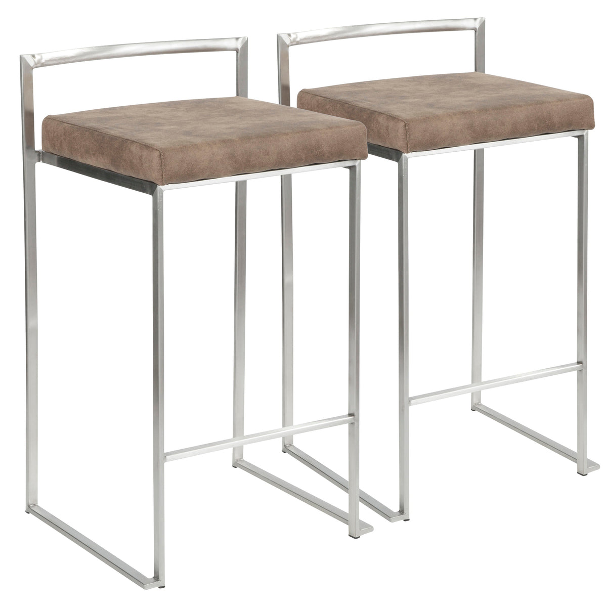 Contemporary Stackable Counter Stool