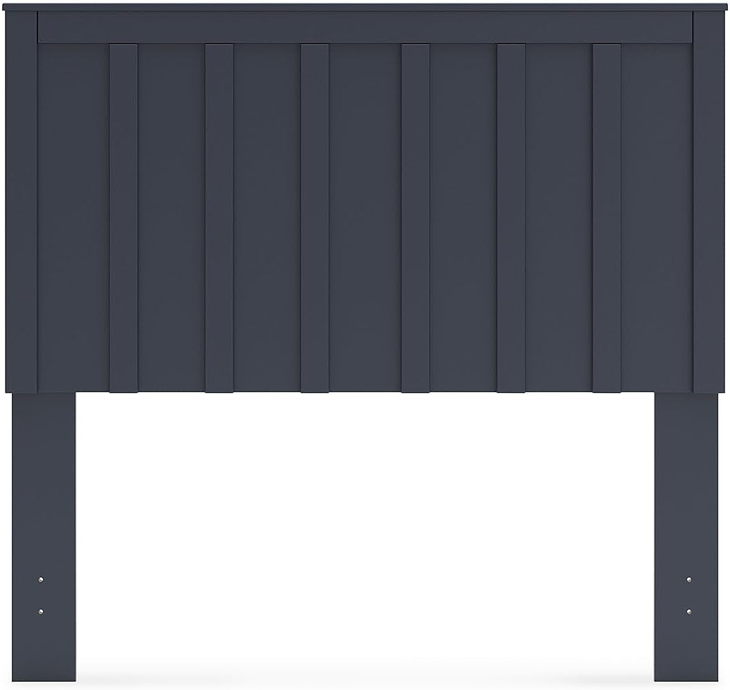 Stylish Navy Blue Full Panel Headboard for Bedrooms