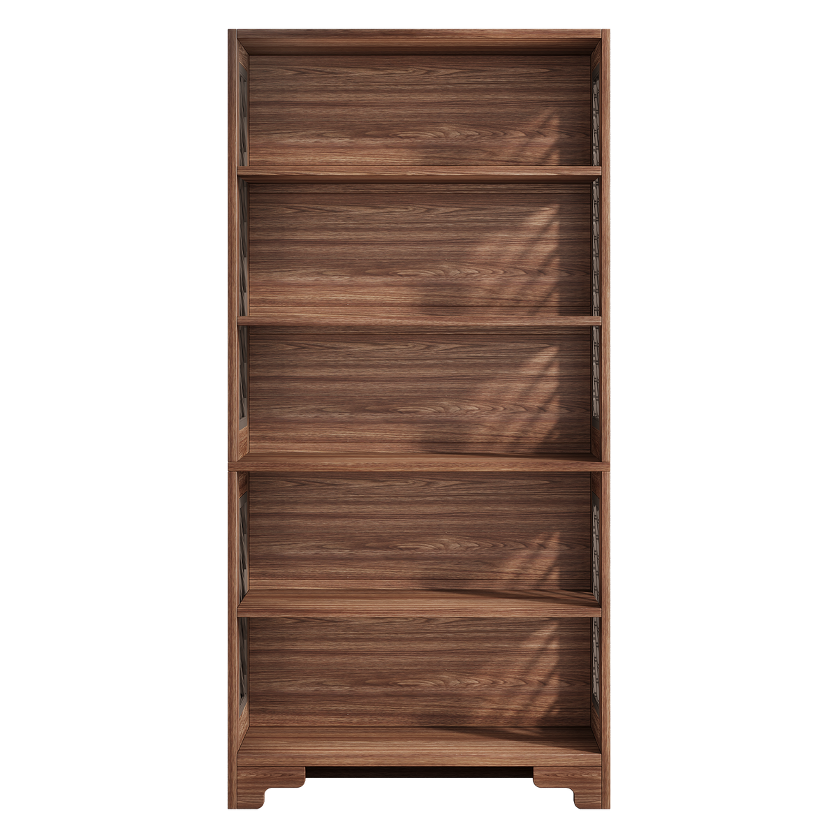 70.8" 6-Tier Vintage Bookcase