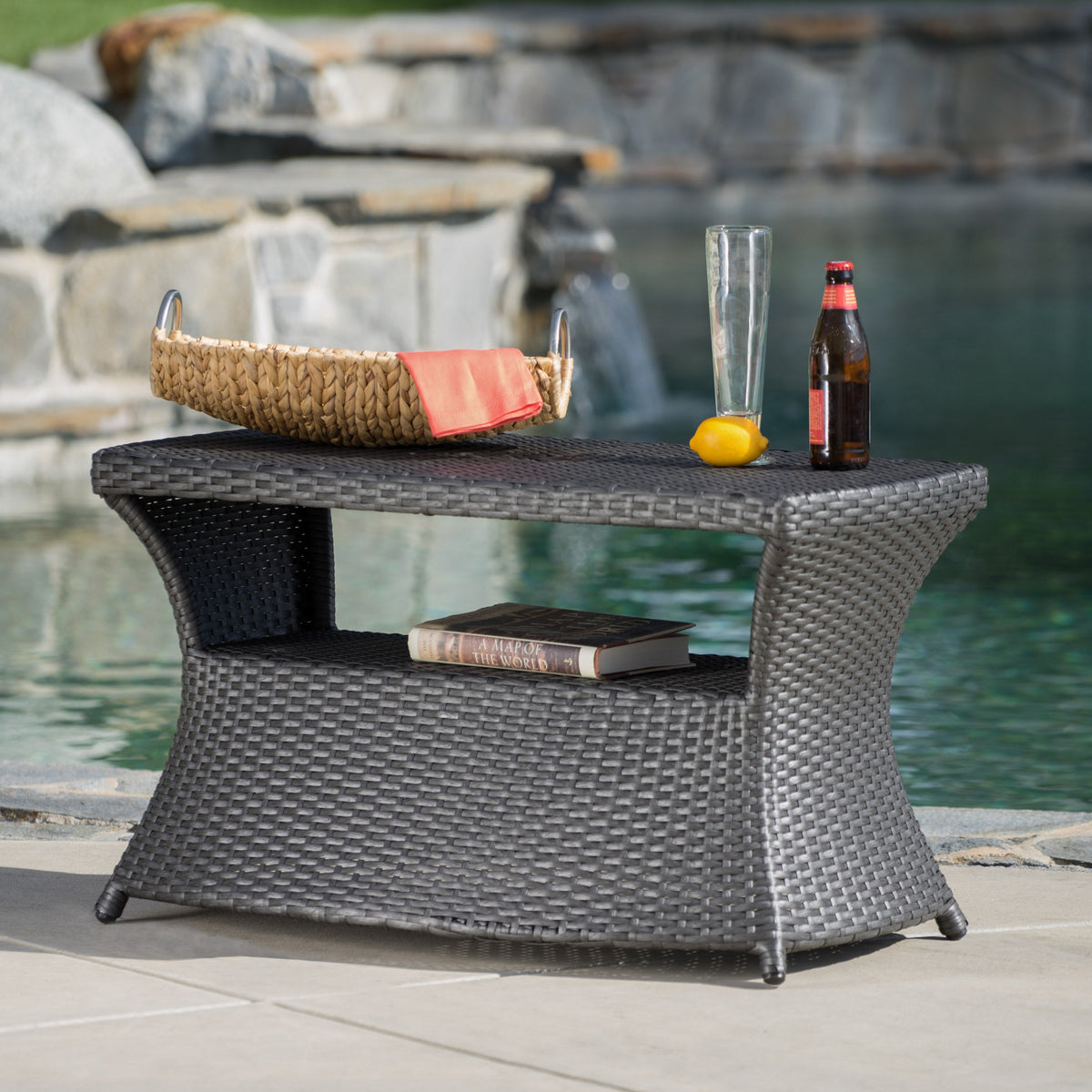 Berkeley Chaise Lounge Side Table