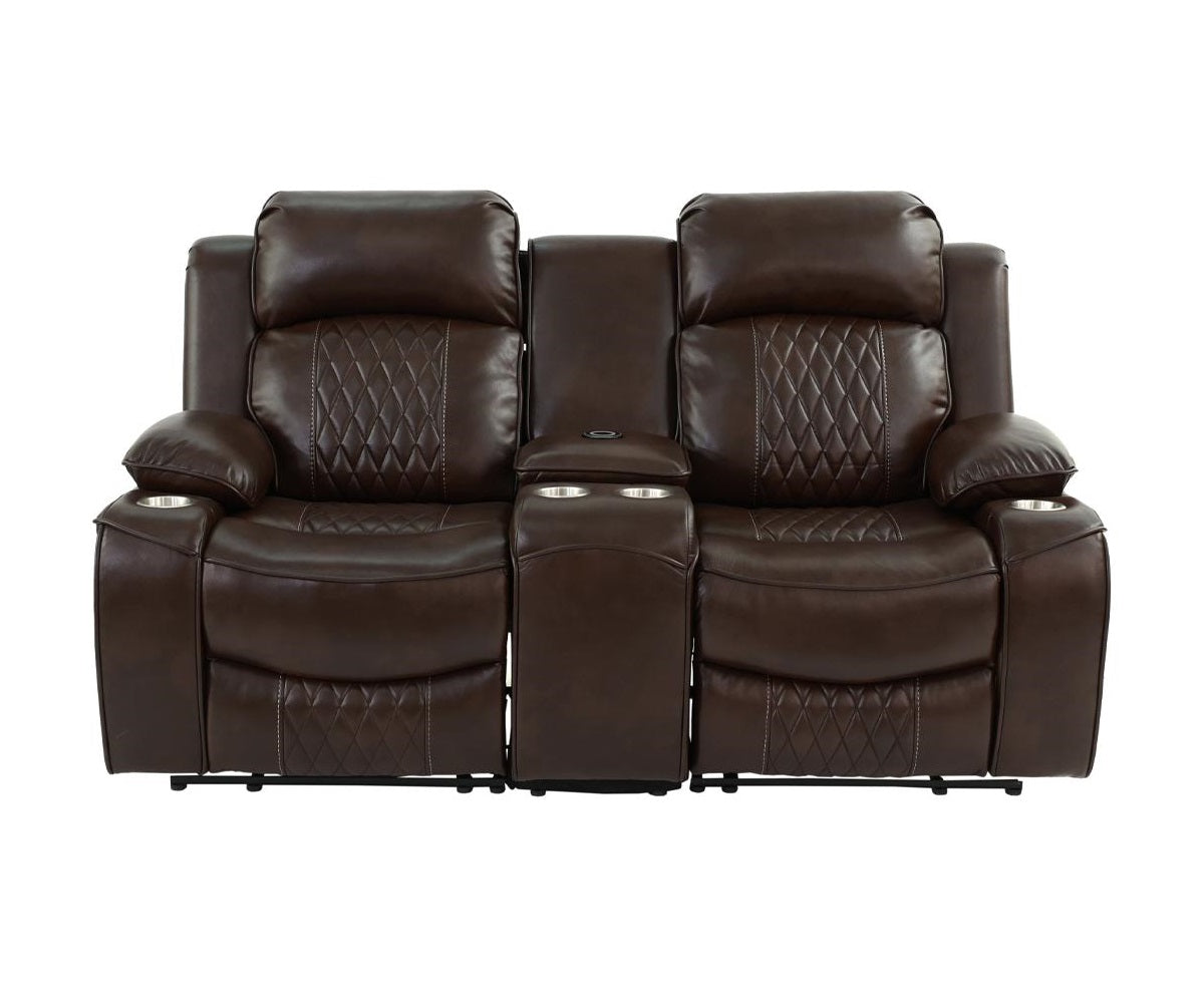 Contemporary Style Power Motion Living Room Set