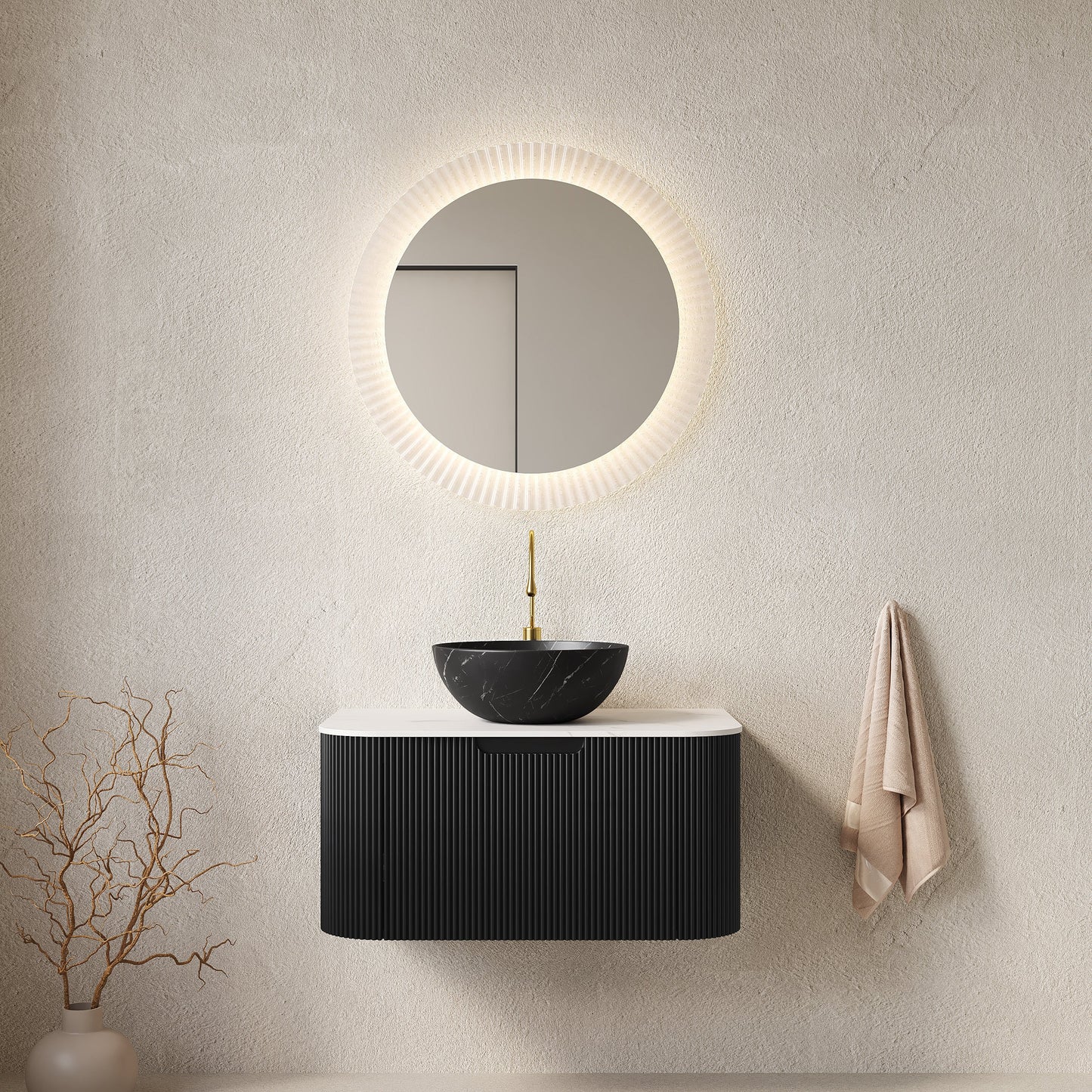Dina 30" Bathroom Vanity & Sink