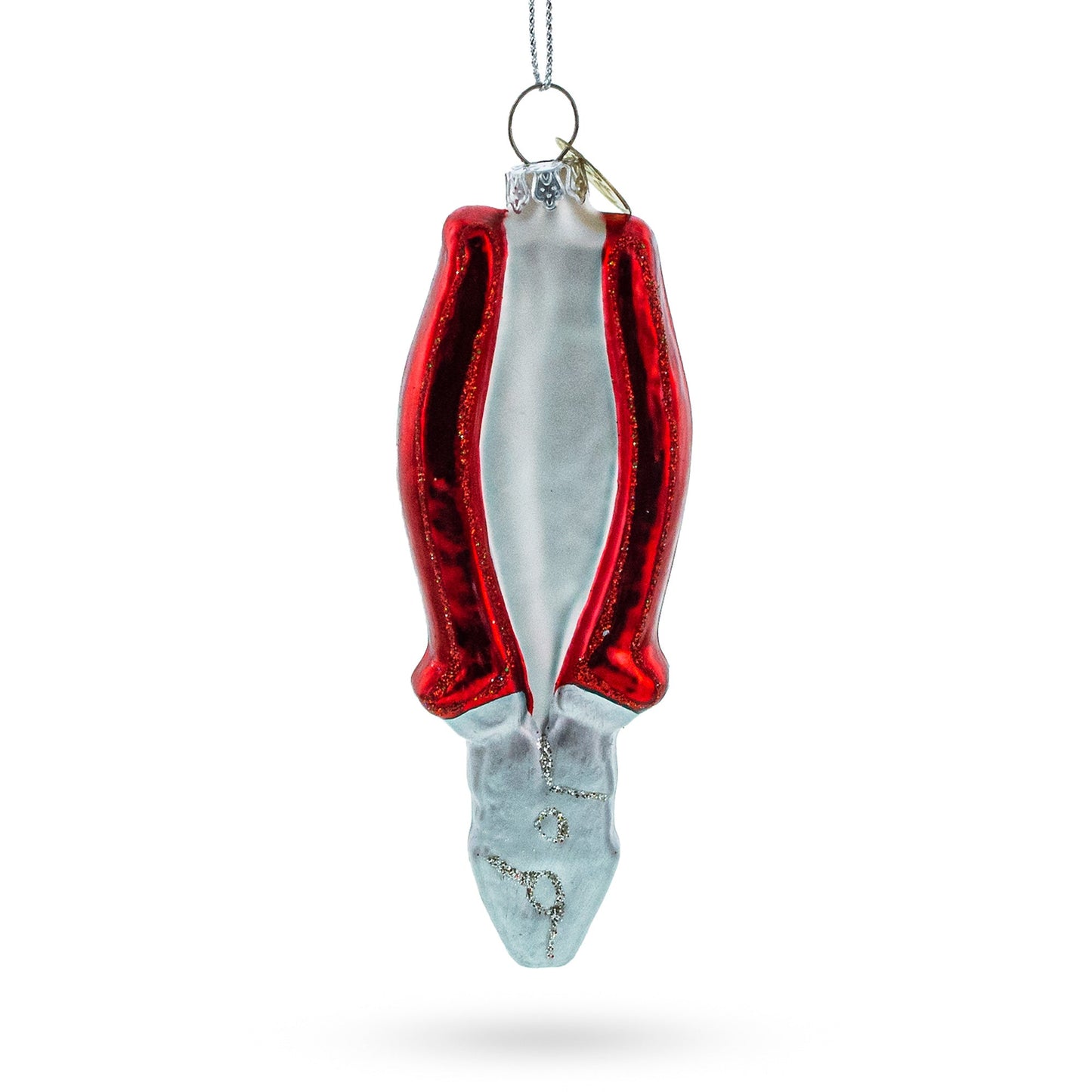 Pliers Glass Christmas Ornament