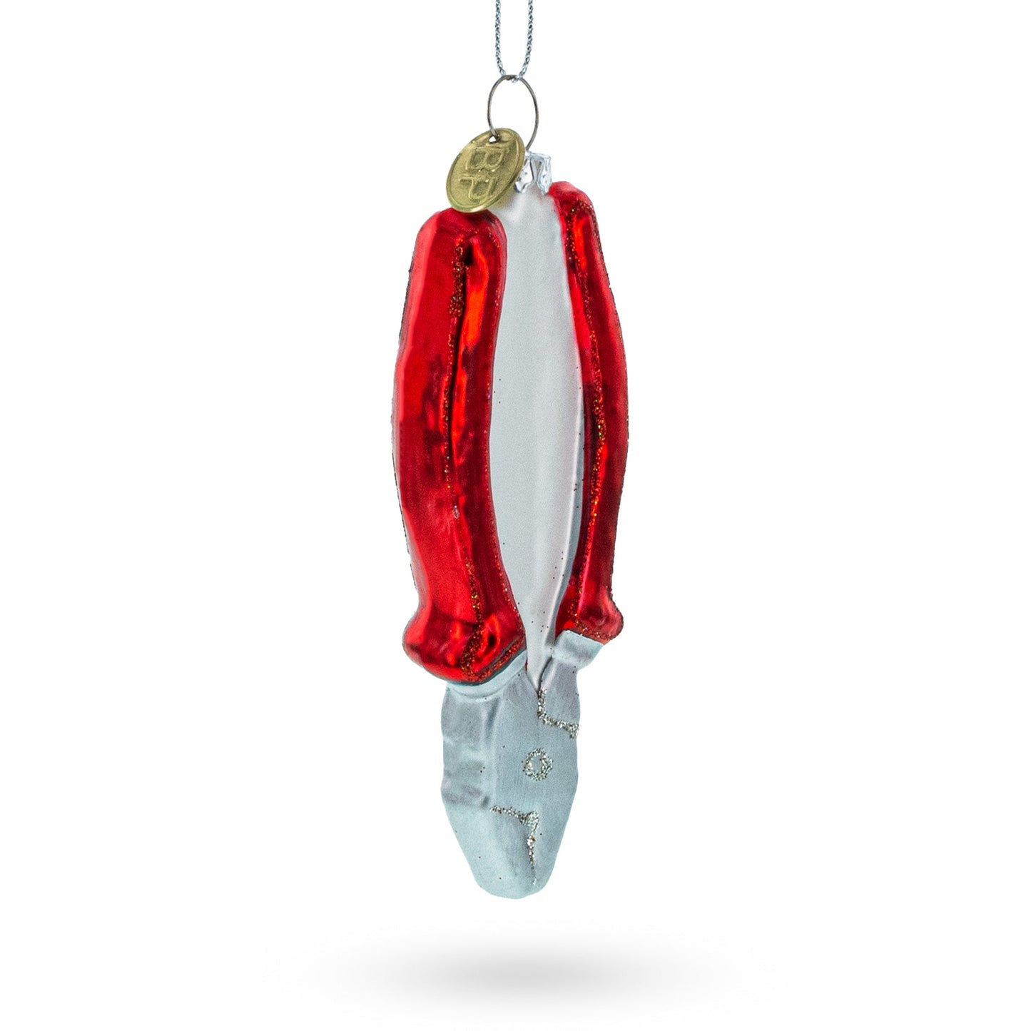 Pliers Glass Christmas Ornament
