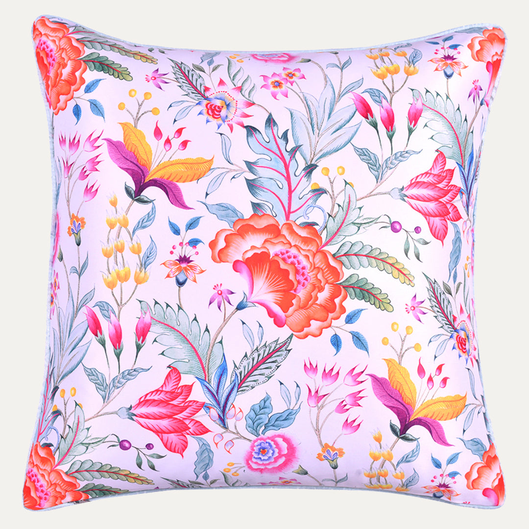Floral Throw Pillow Covers - 20 x 20 Inches | Decorative Printed Cushion Covers