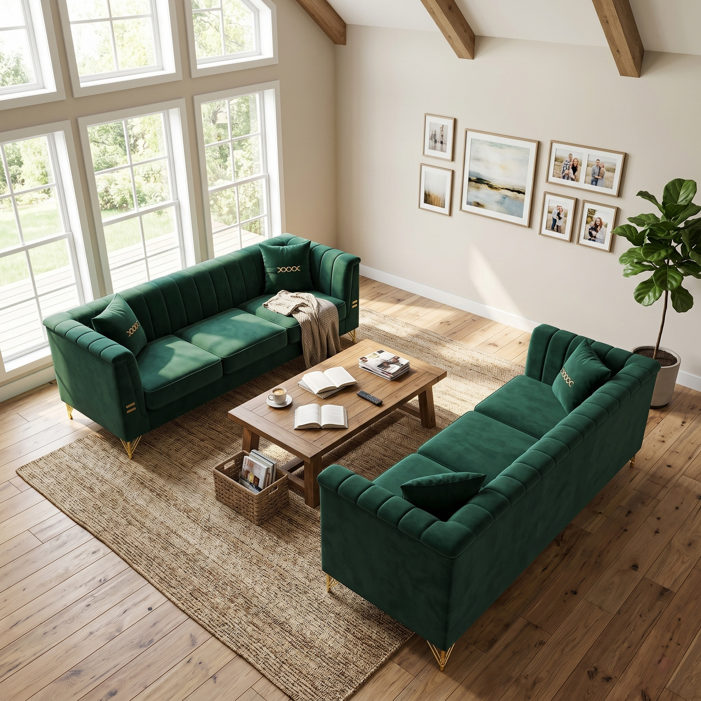 FX-P82 2PC Sofa