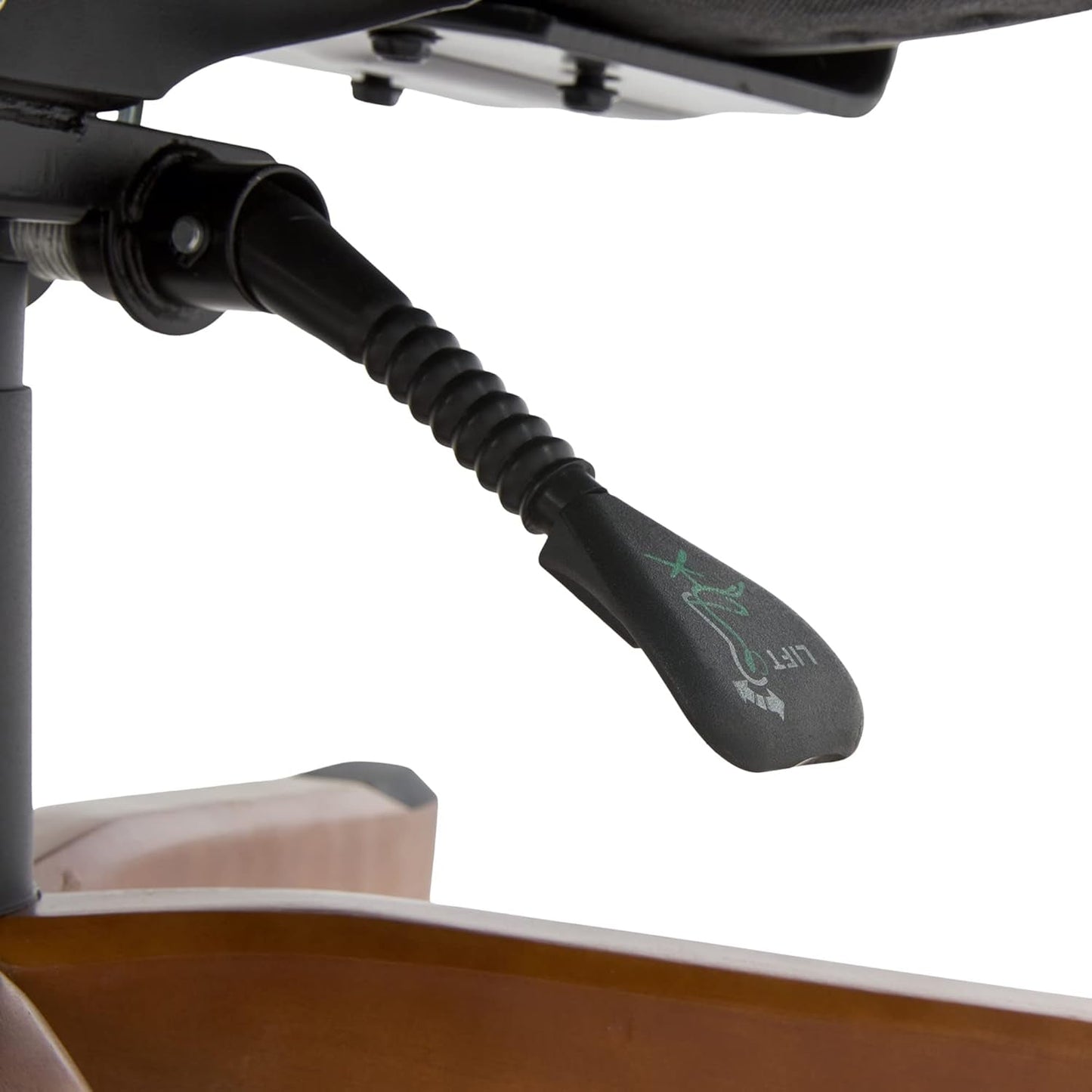 Big And Tall Executive Office Chair With Wood Accents