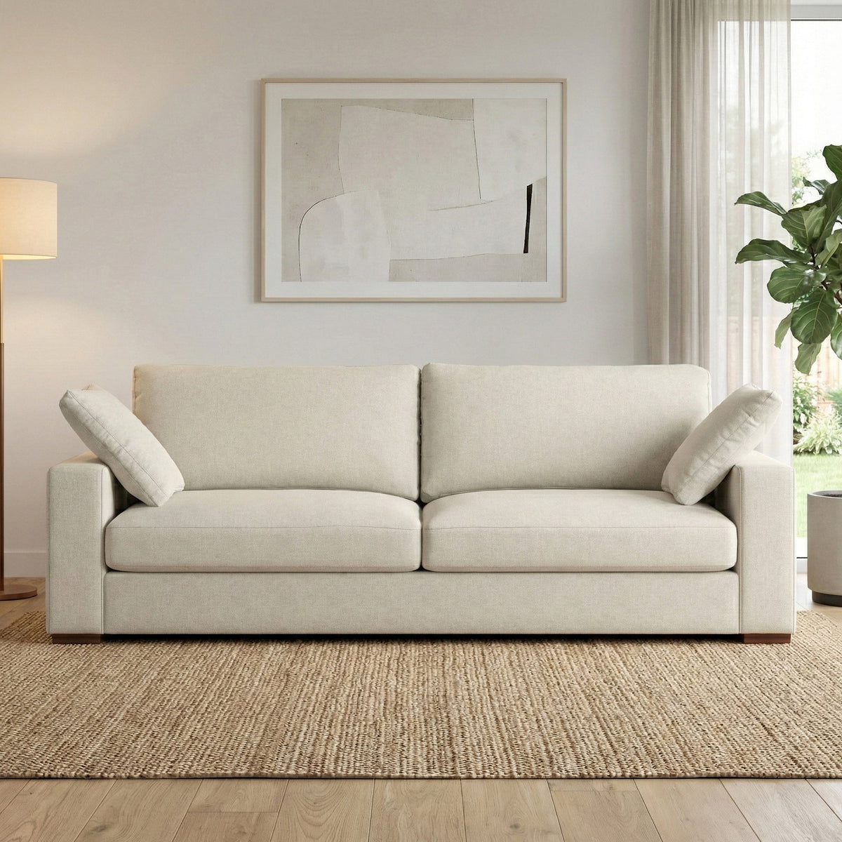 Charlie 96 Inch Deep Seater Sofa