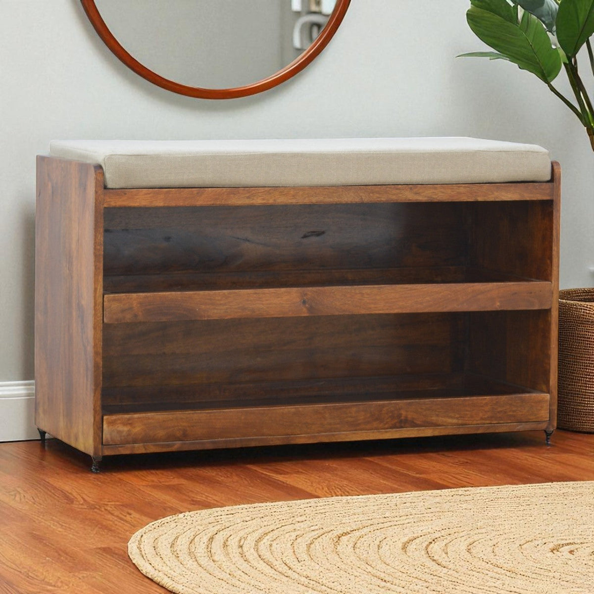 Mud Storage Bench