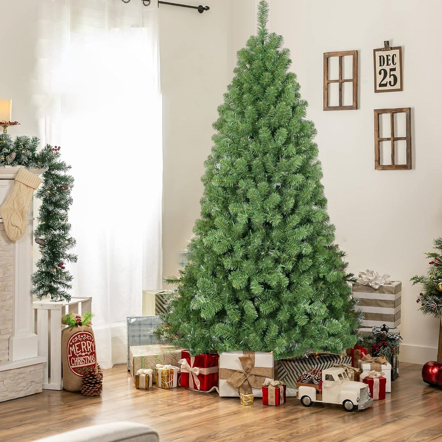 7ft Christmas Tree with Memory Wire