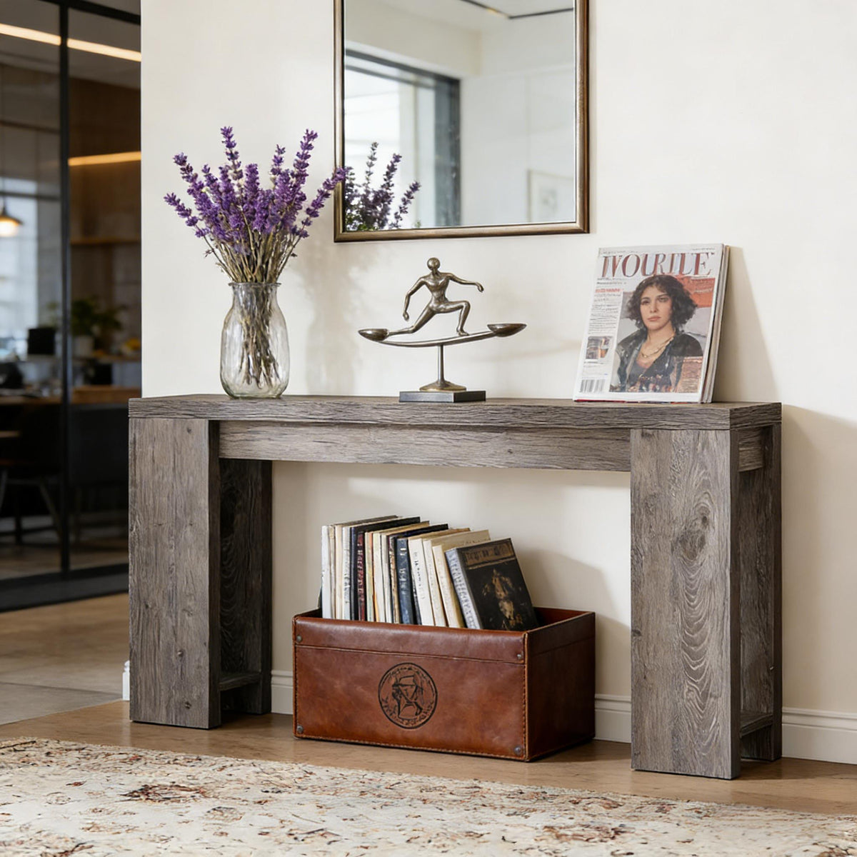 Wood Entryway Table, Console Table, Side Table