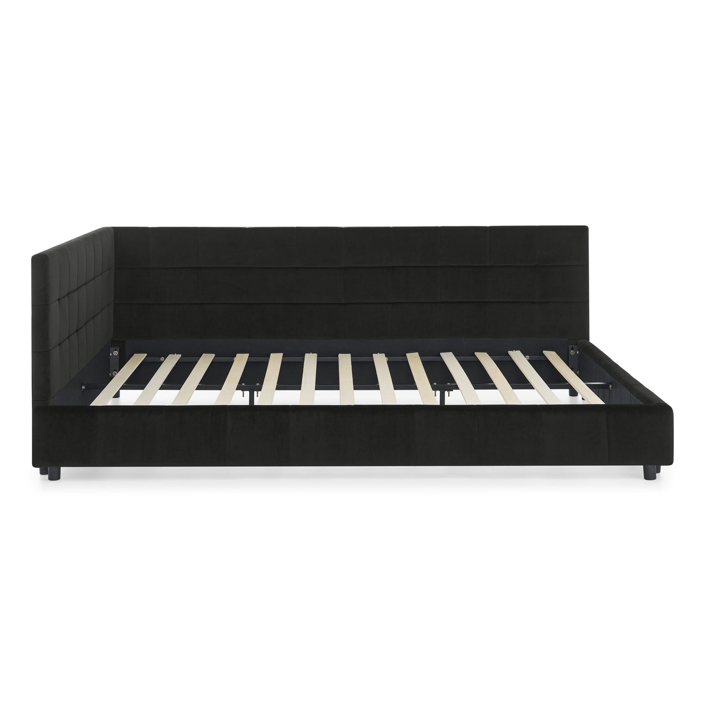 Queen Size Upholstered Tufted Bed Frame