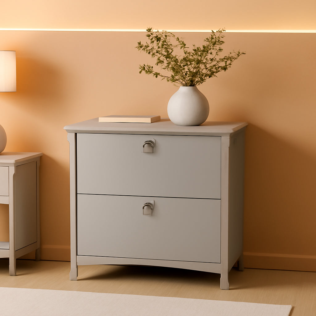 Salinas 2 Drawer Lateral File Cabinet Cape Cod Gray