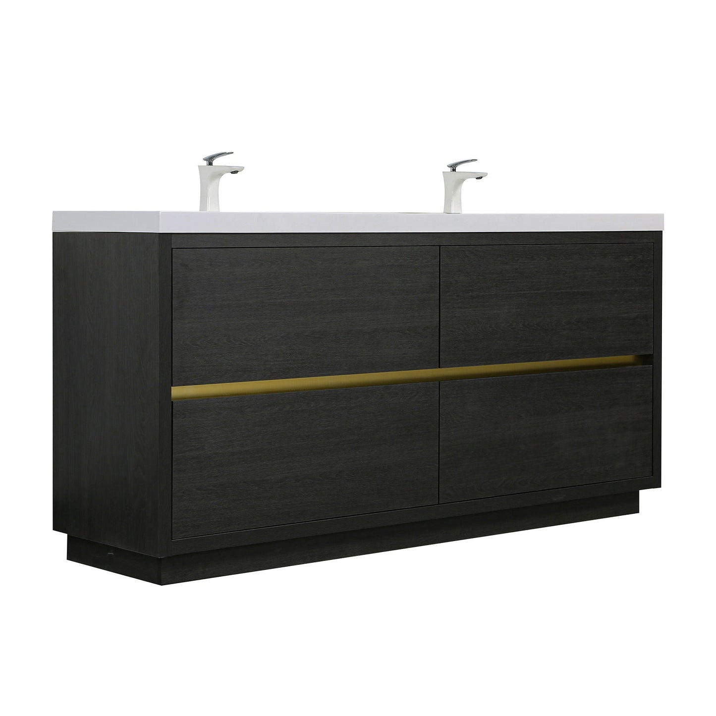 Bathin Freestanding Bathroom Vanity With Double Sinks