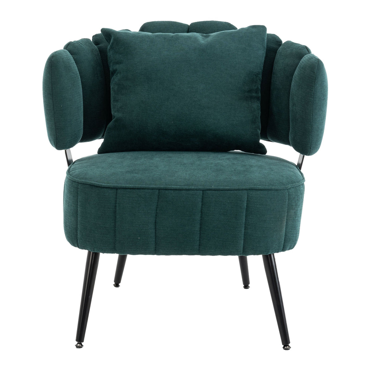 Decorative Armchair with Spring Seat Cushion