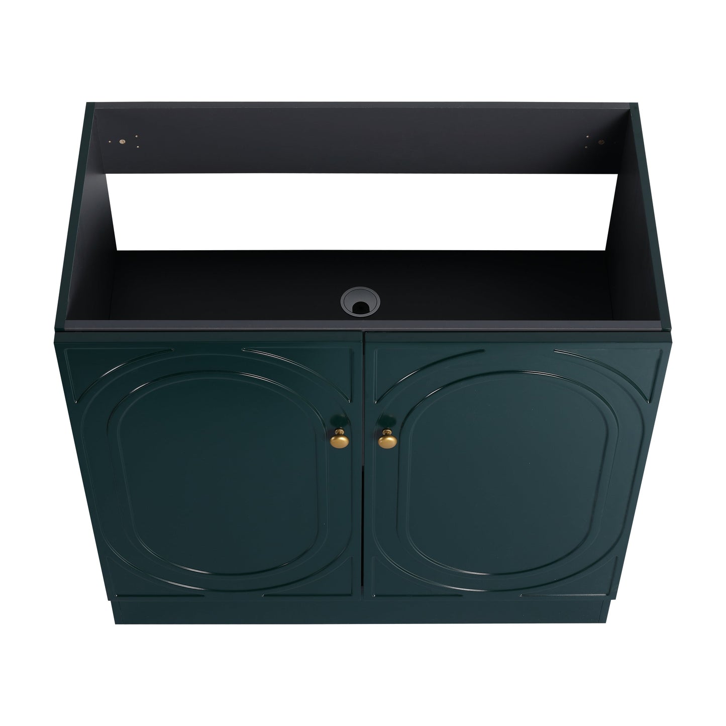 36" Freestanding Bathroom Vanity with 2 Soft-Close Cabinet Doors