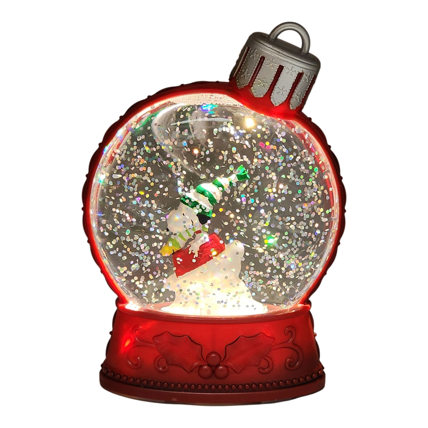 Peanuts Lighted Holiday Shimmer - Snoopy and Woodstock