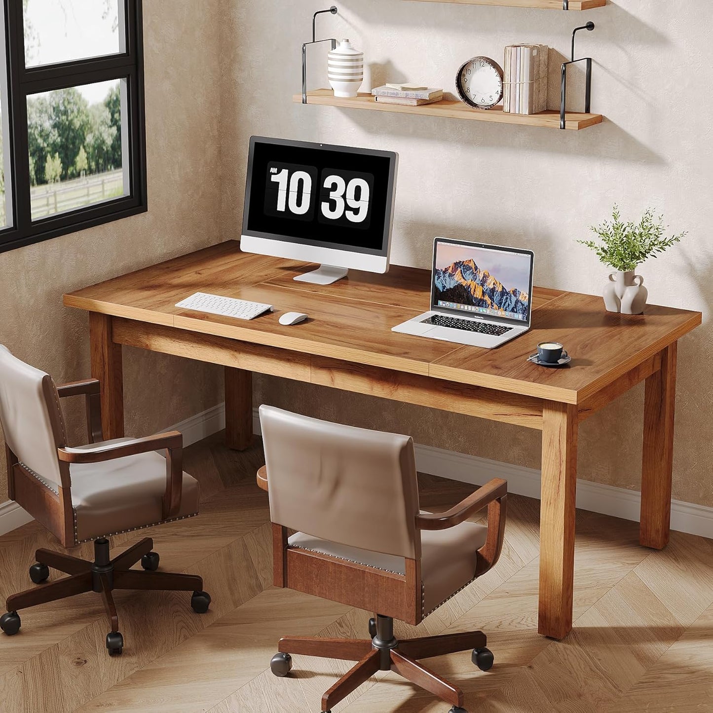 70 Inch Large Computer Desk