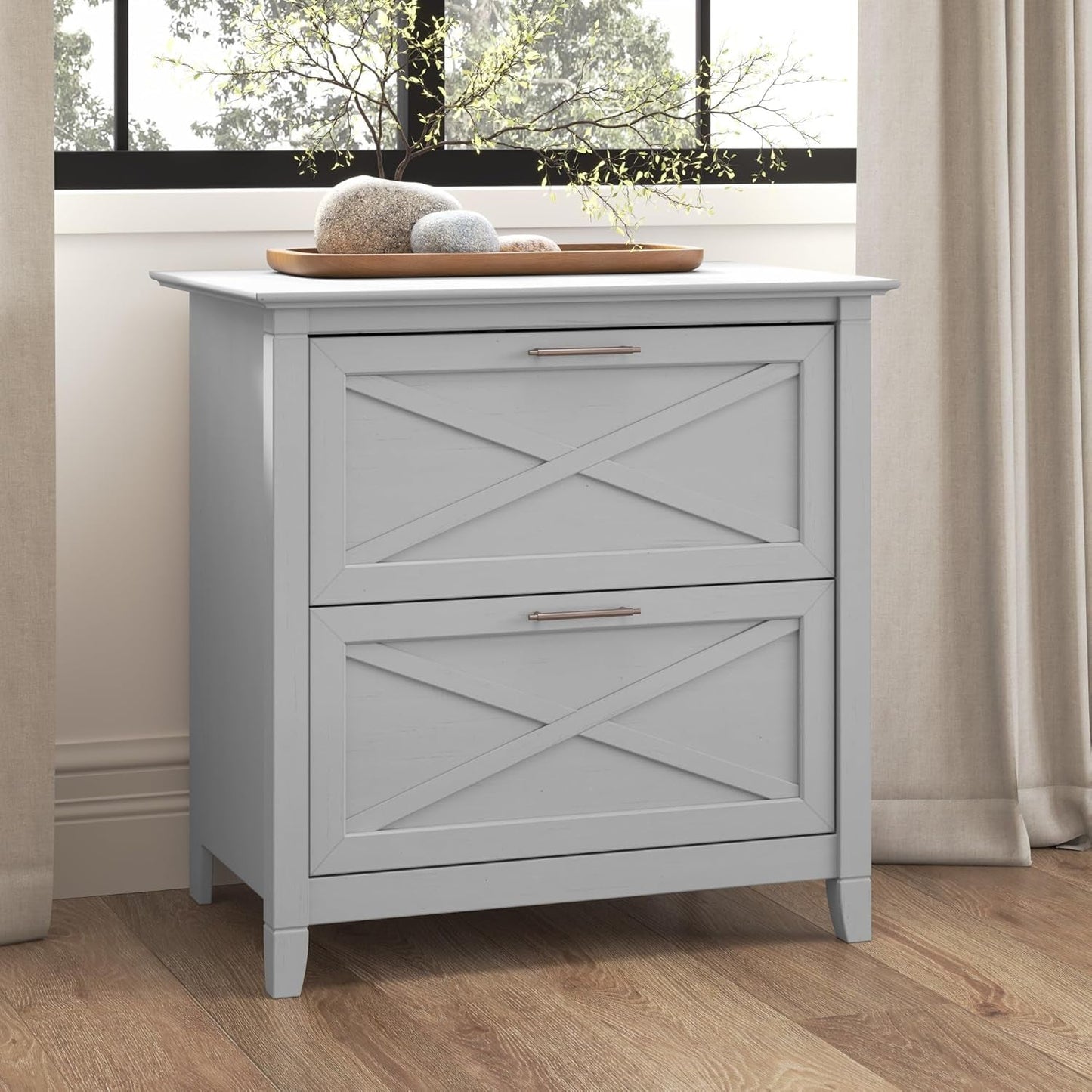 Key West 2 Drawer Lateral File Cabinet In Cape Cod Gray