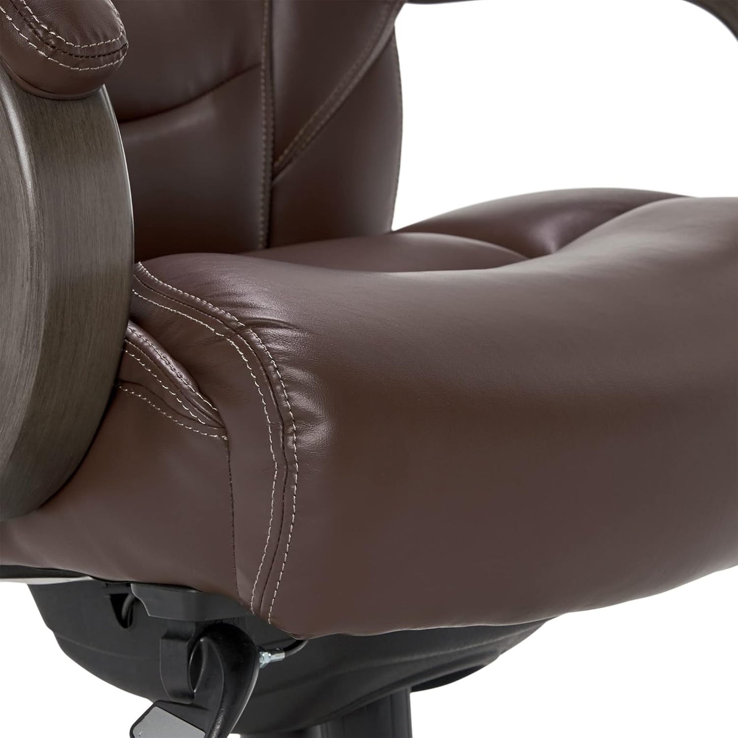 Delano Big Tall Executive Office Chair Brown Bonded Leather