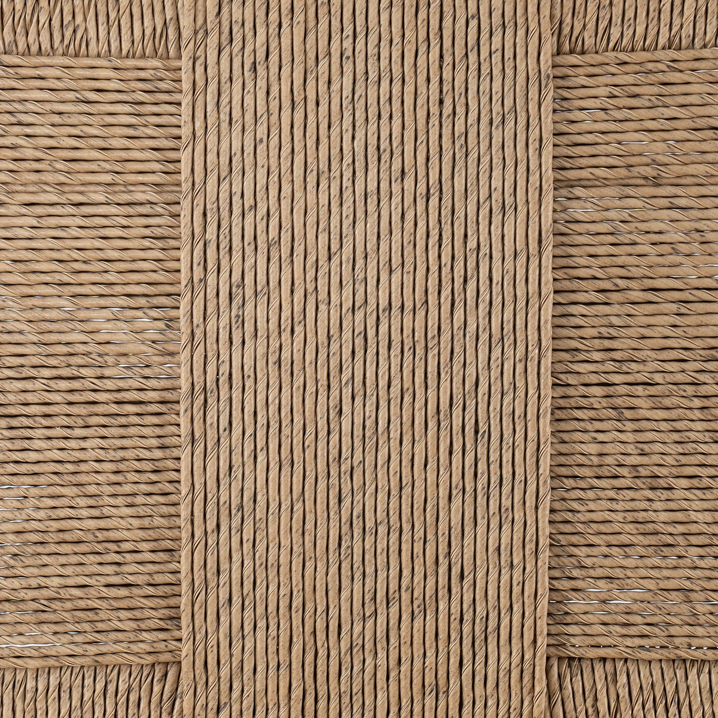 4 Pieces Natural Outdoor Bar Stool Solid Acacia Wood and Woven Wicker