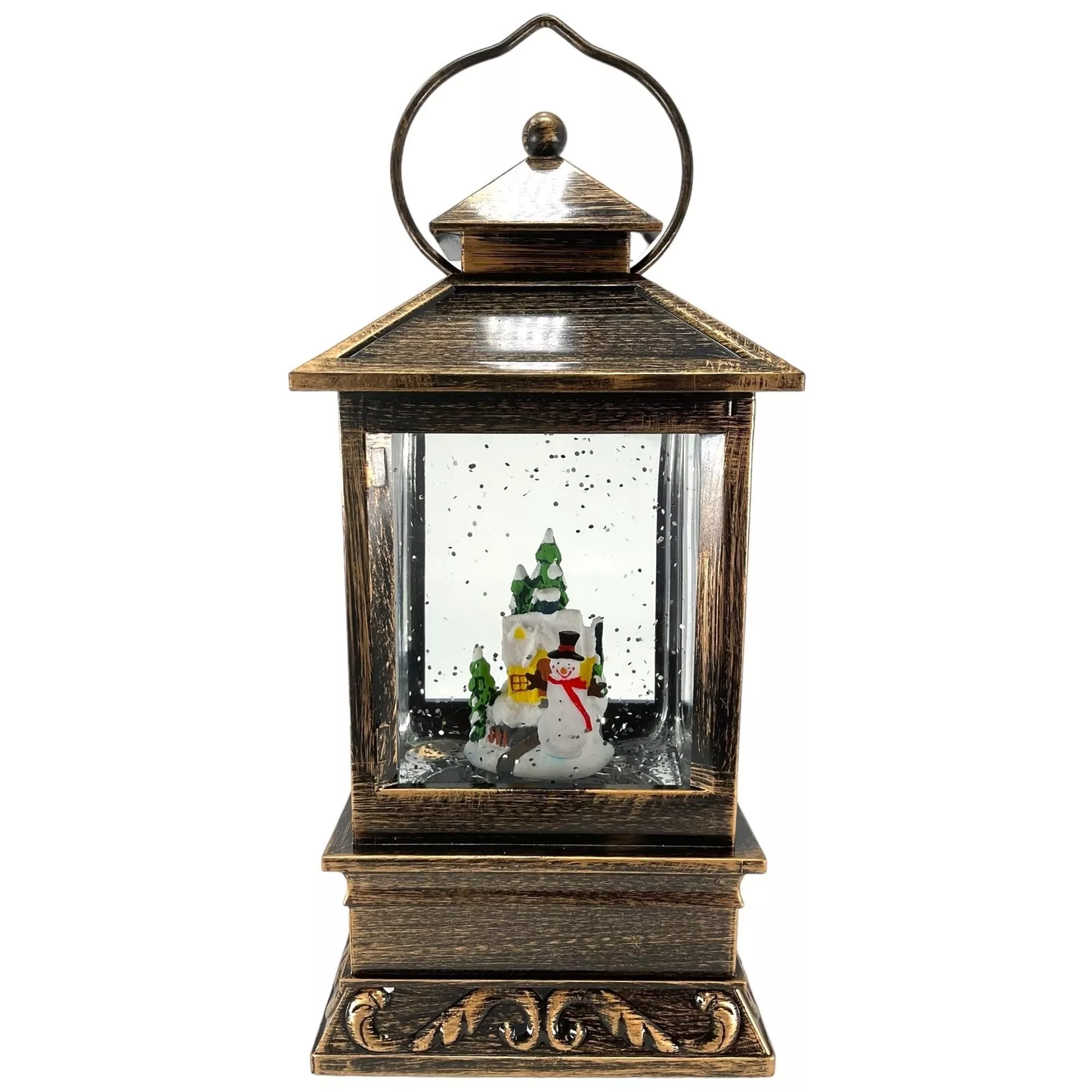 Holiday Lantern Snowglobe -