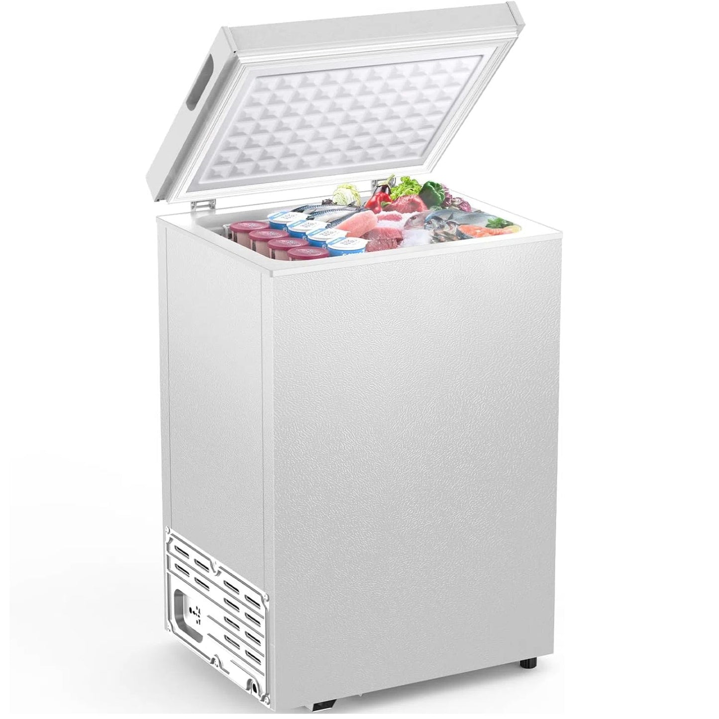 Chest Freezer with Removable Basket