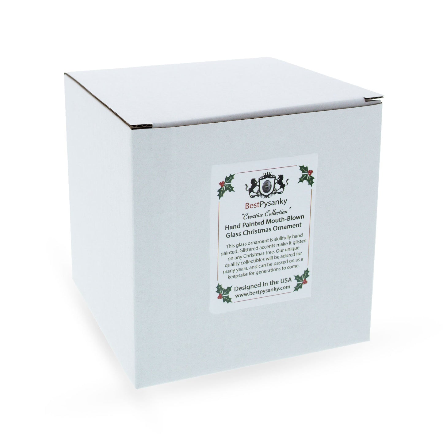 Crafty Tree with Scissors and Glue Gun Resin Christmas Ornament