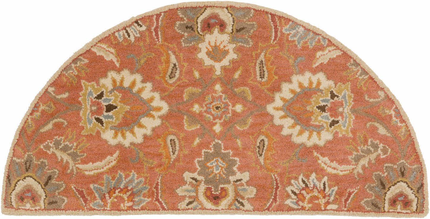 Chesterton Hand Tufted Orange 1112 Area Rug