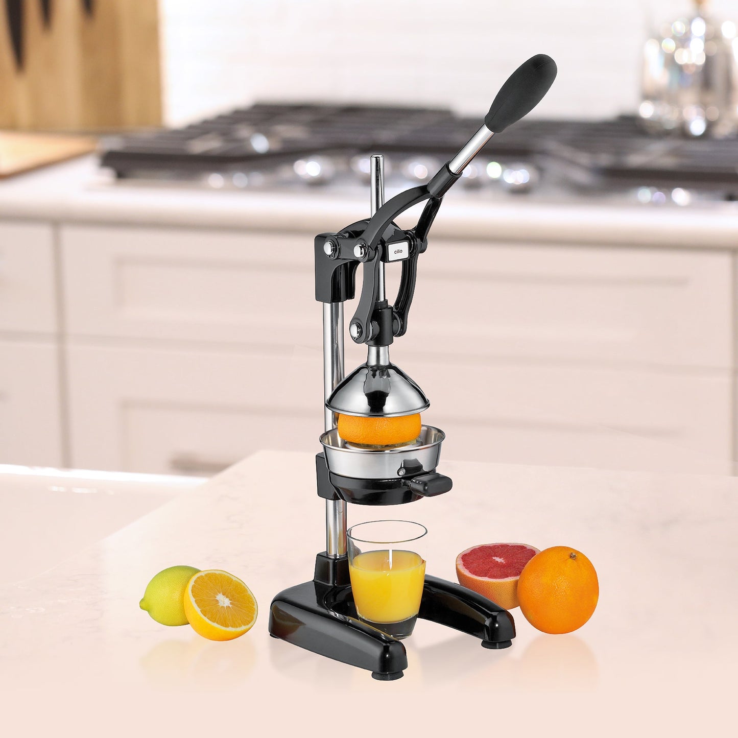 Amalfi" Citrus Press, 7" x 8" x 16.5"