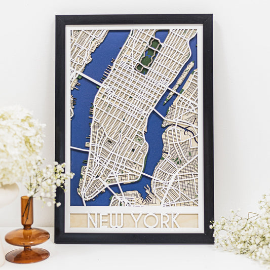 3D City Map New York