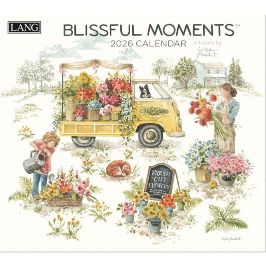 2026 Blissful Moments Wall Calendar