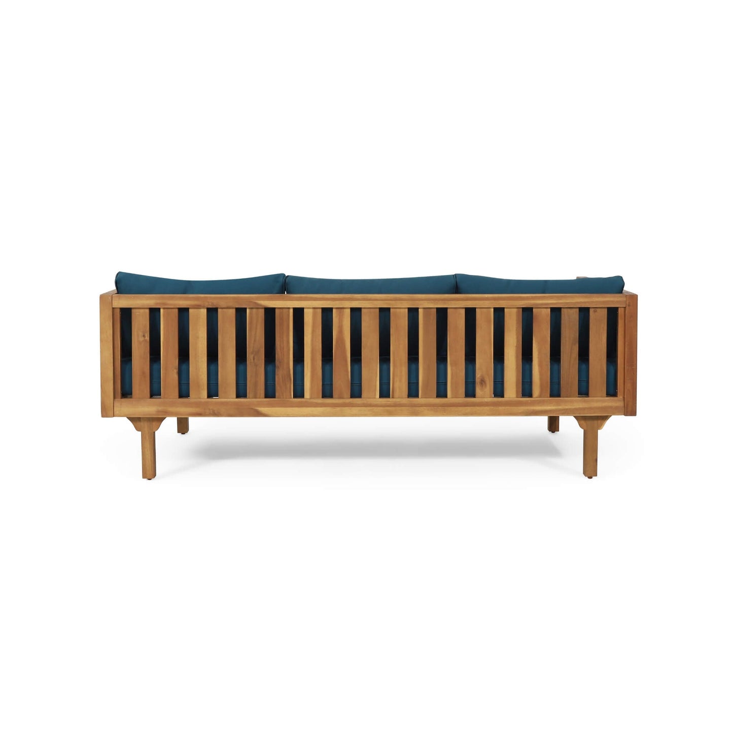 Claremont 3-Seater Acacia Wood Daybed Sofa With Water-Resistant Cushions (SAK65773)