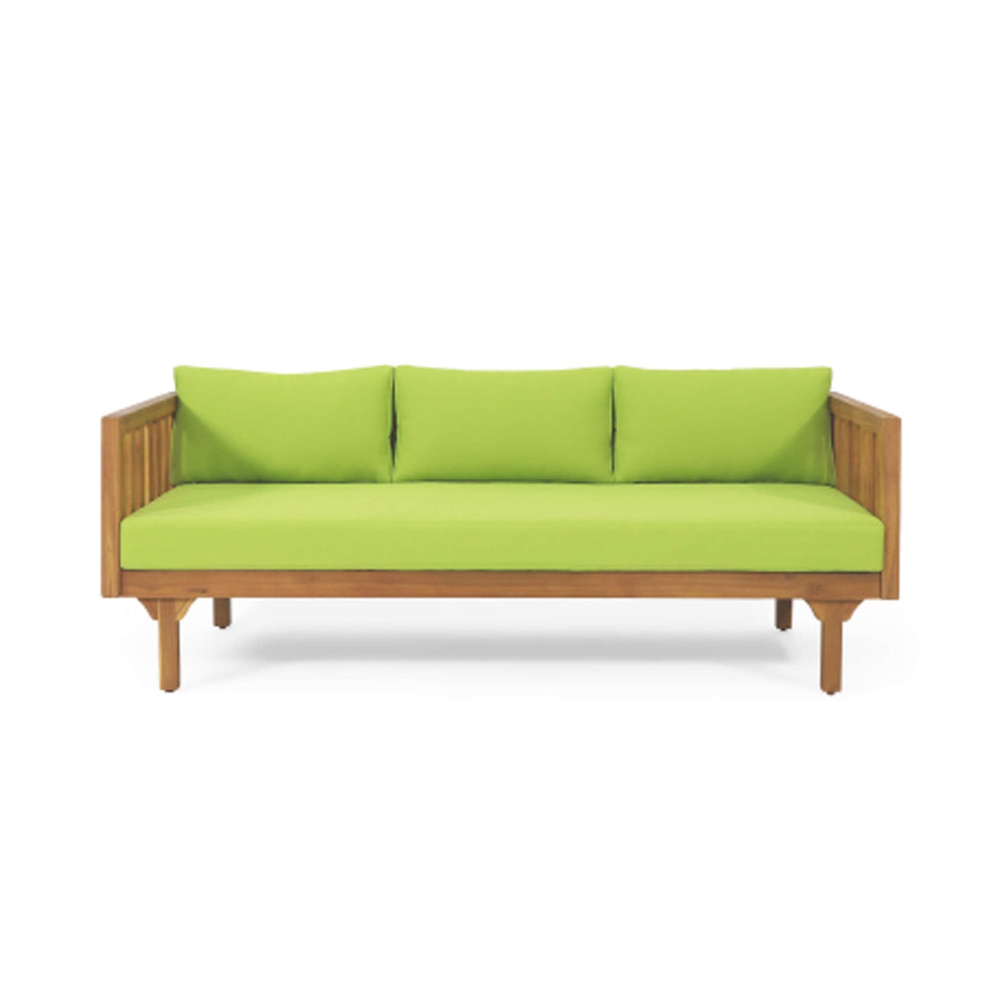 Claremont 3-Seater Acacia Wood Daybed Sofa With Water-Resistant Cushions (SAK65773)