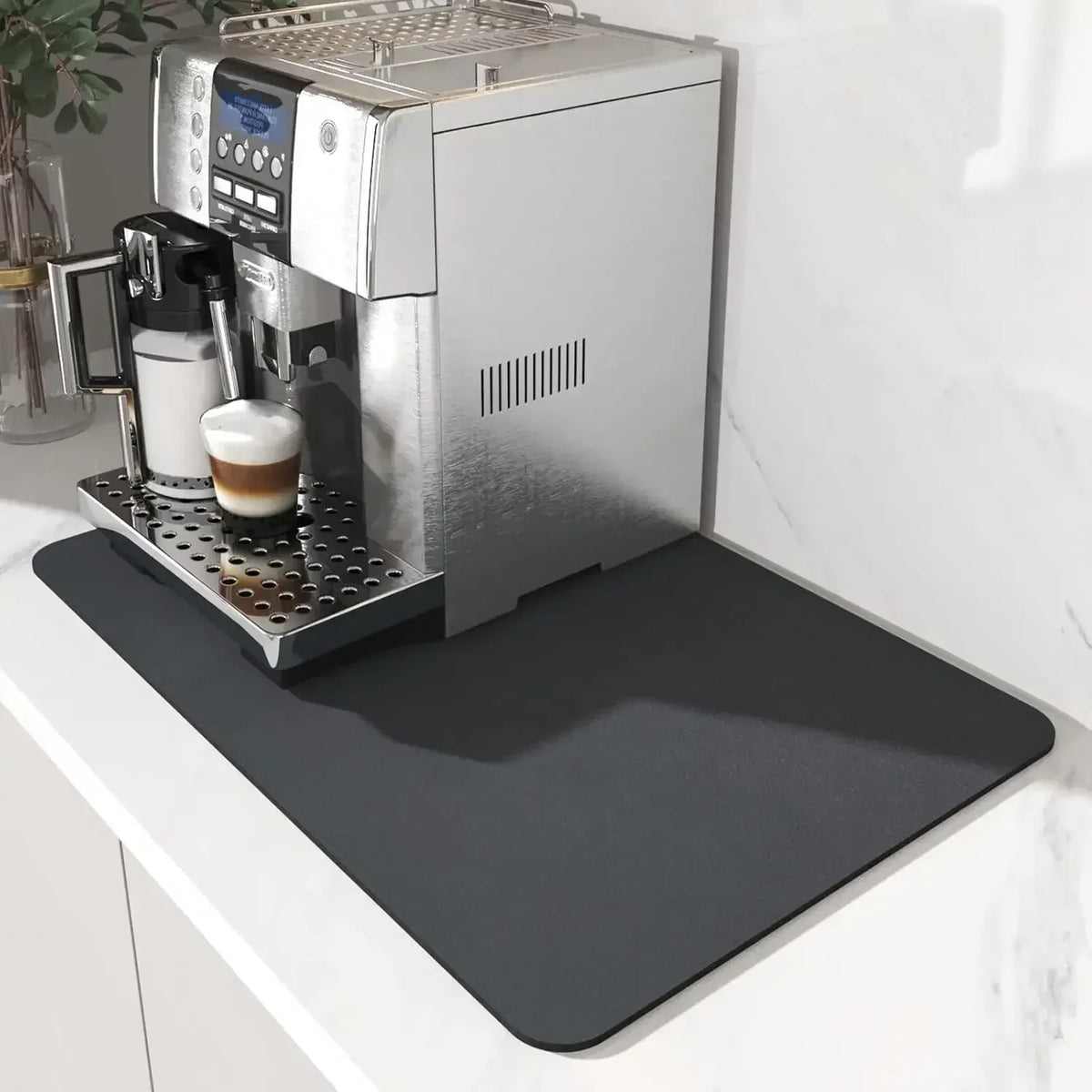 Coffee Mat - Water-Absorbent Rubber Small